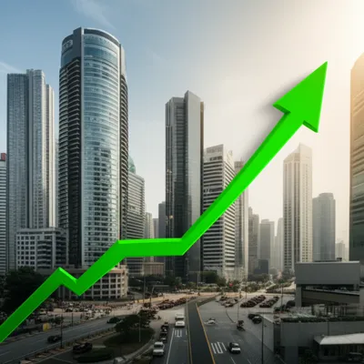 Illustration upturn - Image 1