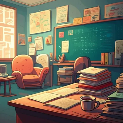 Illustration teacherage