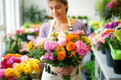 Illustration florist