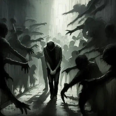 Illustration persecuted - Image 1