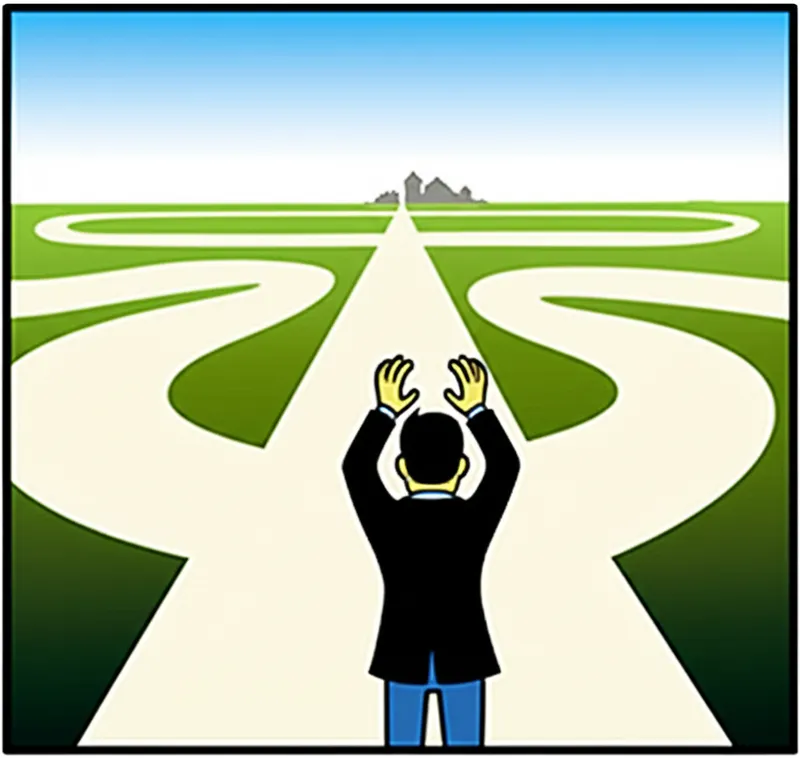 Illustration visuelle du mot « circumlocution » - Périphrase, circonlocution