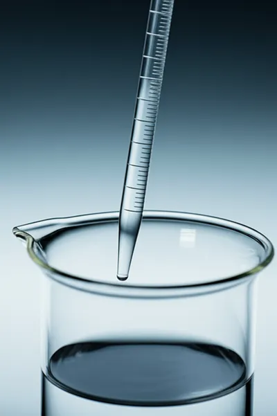 Illustration pipetted