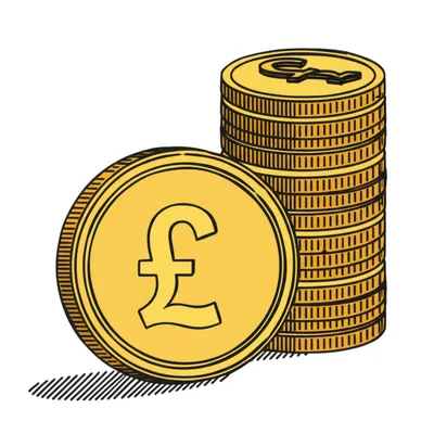 Illustration pound - Image 1