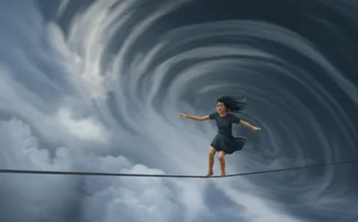 Illustration unnerved - Image 1