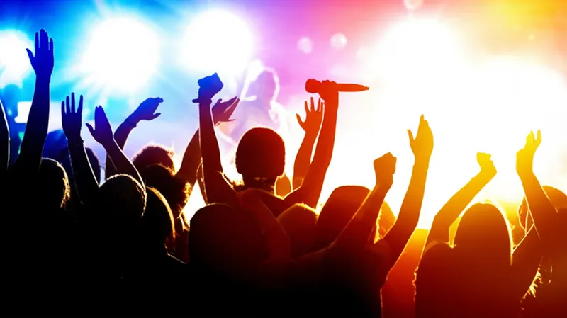 Ilustración visual de la palabra "entertain" - Entretenimiento, placer