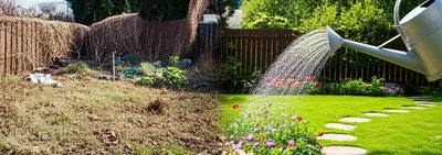 Illustration landscaping