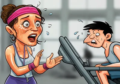 Illustration sweaty - Image 1