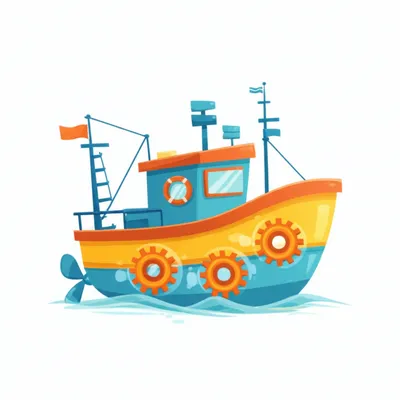 Illustration cogs - Image 1