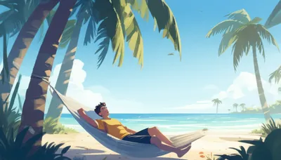 Illustration unconcerned - Image 1