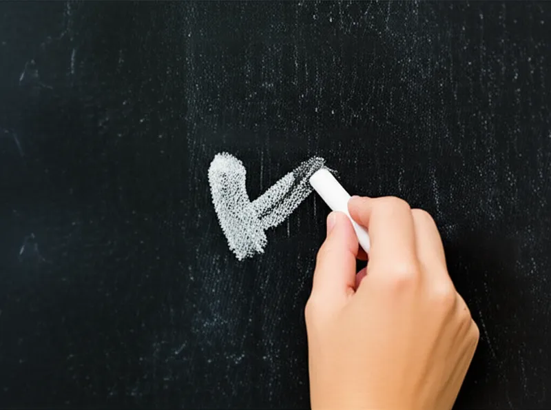 Ilustración visual de la palabra "written" - Escribir