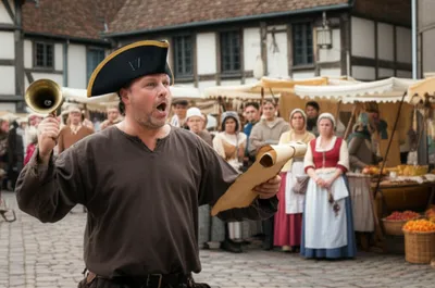 Illustration crier - Image 1