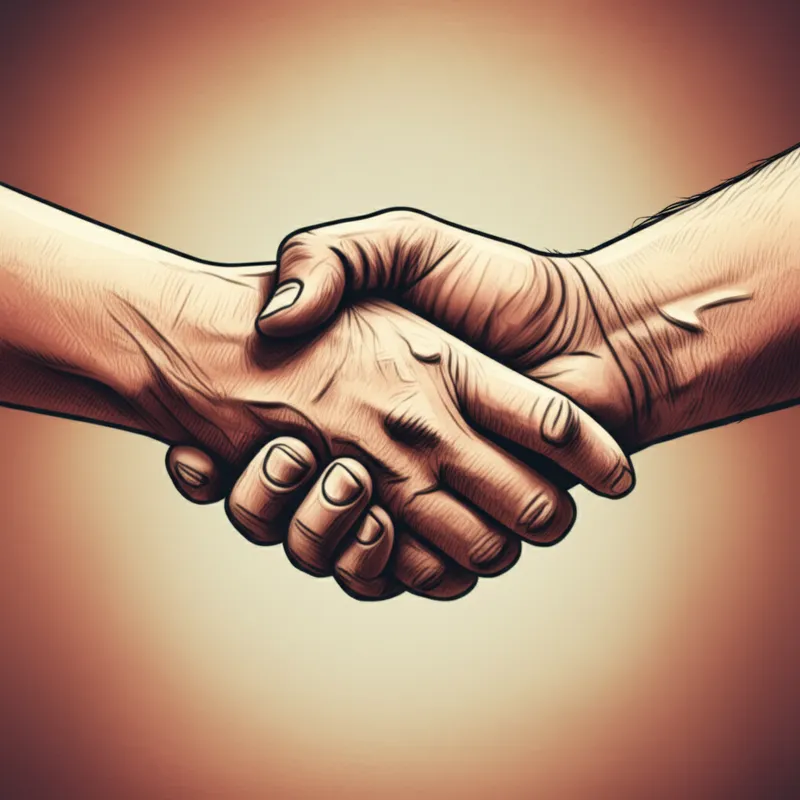 Ilustración visual de vid: En apoyo de, a favor de - Imagen 1