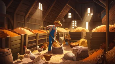 Illustration granary