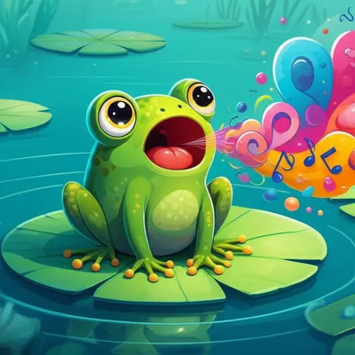 Illustration ribbit - Image 1