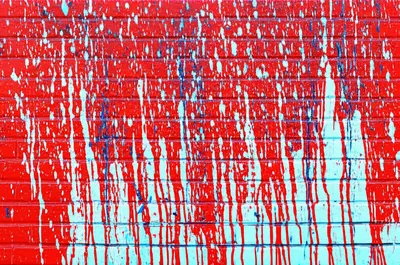 Illustration defaced