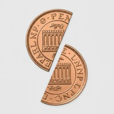 Illustration halfpence