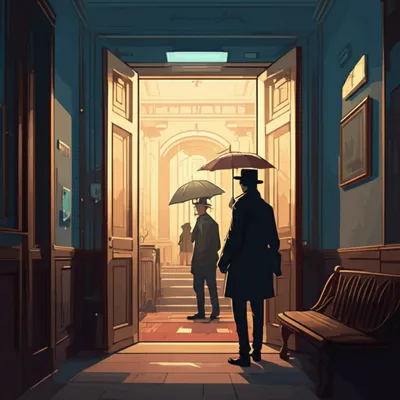 Illustration vestibule - Image 1