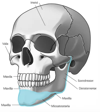 Illustration jawbones - Image 1