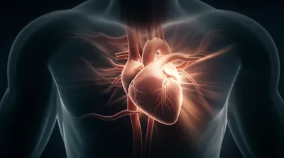 Illustration palpitating