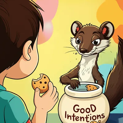 Illustration weasel - Image 1