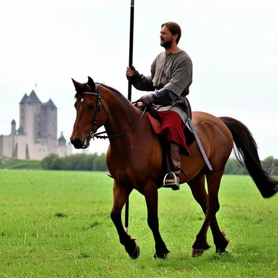 Illustration horsemen