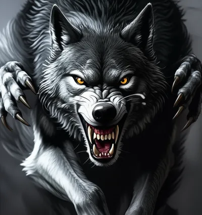 Illustration fiercely - Image 1