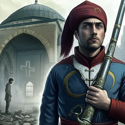 Illustration janissaries