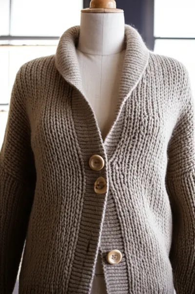 Illustration cardigan