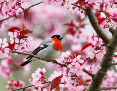 Illustration bullfinch - Image 1