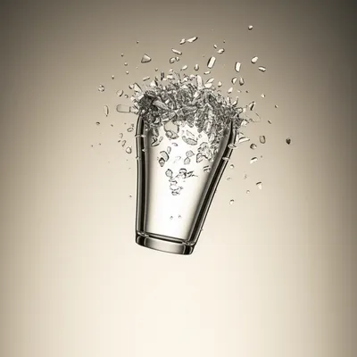 Illustration shattered - Image 1