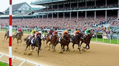 Illustration racecourse - Image 1