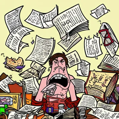 Illustration disorderly