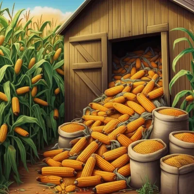 Illustration corny - Image 1