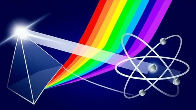 Illustration visuelle du mot « spectroscopy » - Spectroscopie