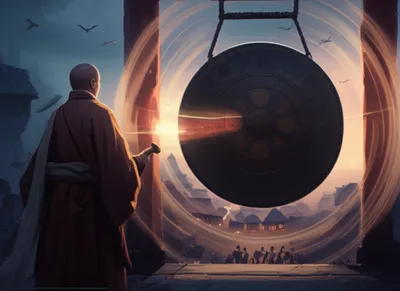 Illustration gong - Image 1