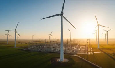 Illustration windmills - Image 1