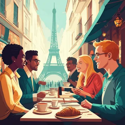 Illustration francophone - Image 1