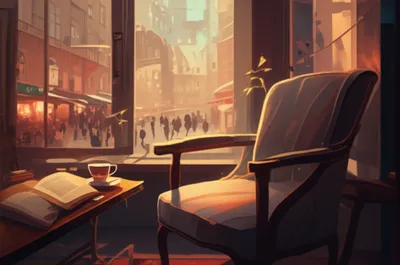 Illustration armchair - Image 1