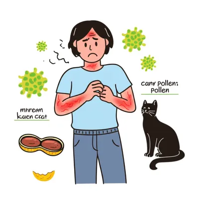 Illustration allergen - Image 1