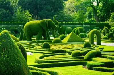 Illustration topiary - Image 1