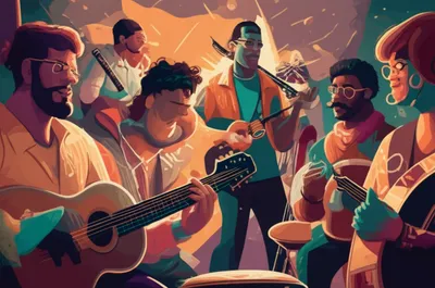 Illustration jamming - Image 1