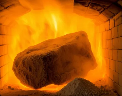 Illustration calcining