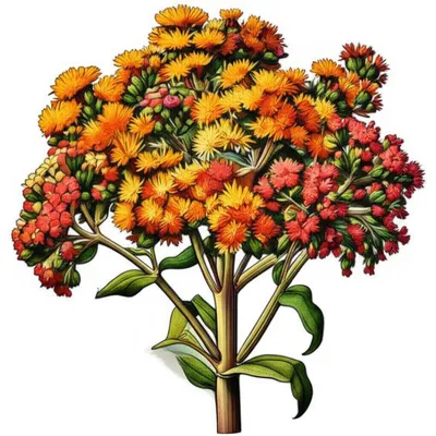 Illustration inflorescence