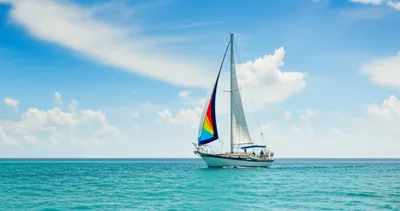 Illustration sailing - Image 1