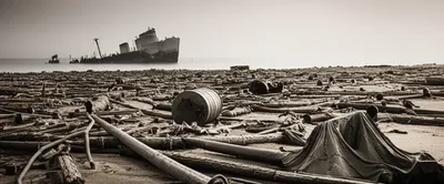 Illustration wreckage