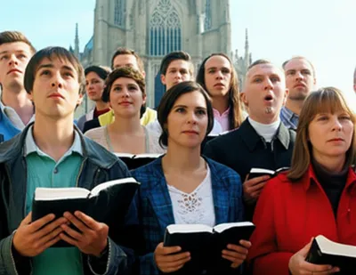 Illustration protestant - Image 1