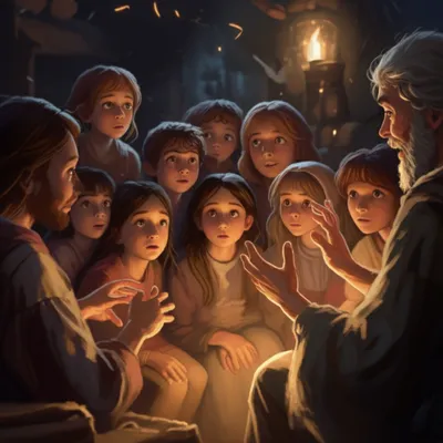 Illustration recounting