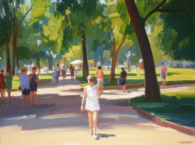 Illustration impressionism