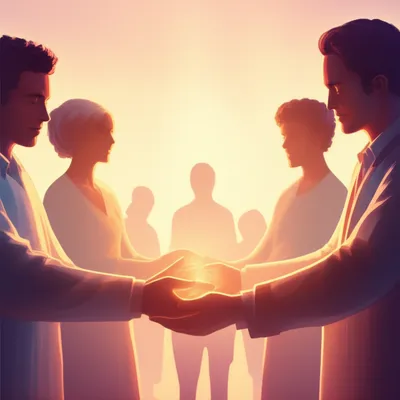 Illustration hearts - Image 1