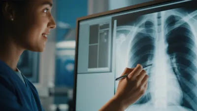 Illustration radiologist